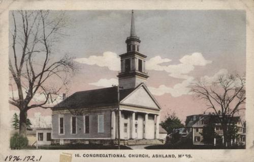 Ashland Postcard Series - Congregational Church of Ashland