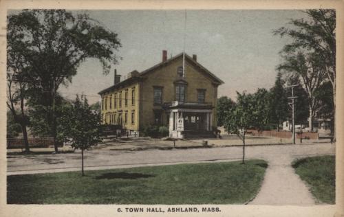 Ashland Postcard Series - Ashland Town Hall