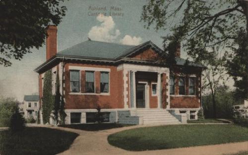 Ashland Library, Founded as a Carnegie Public Library